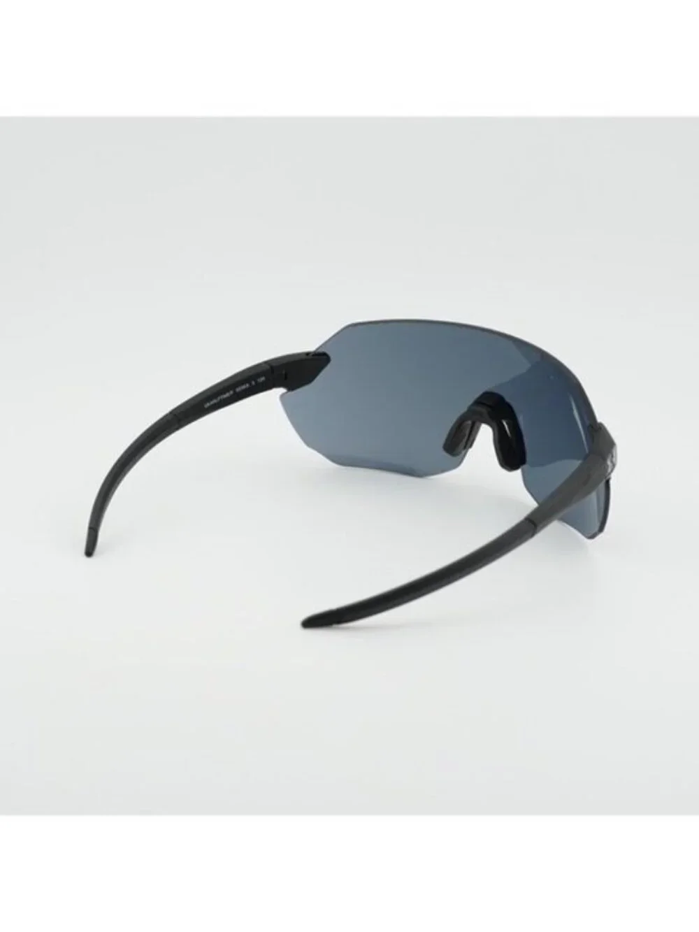 Under Armour UA HALFTIME/F 003 Sunglasses Matte Black Shield Frame, Grey Lenses
